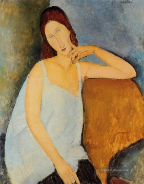  amedeo - Porträt von Jeanne Hébuterne 1918 1 Amedeo Modigliani